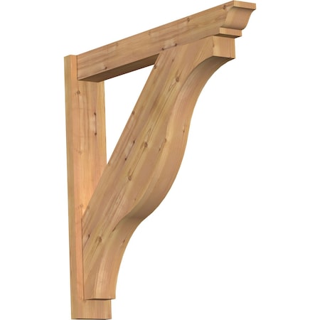 Ekena Millwork Funston Smooth Traditional Outlooker, Western Red Cedar, 5 1/2"W x 36"D x 36"H OUT06X36X36FST01SWR
